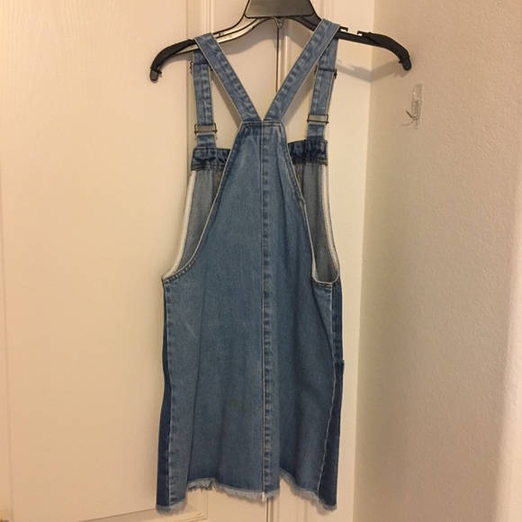 DENIM OVERALL DRESS - Picture 3 of 3